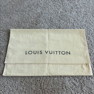 Louis Vuitton Tan Dust Bag